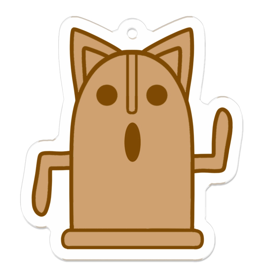 オリジナル ねこはにわ アクキー アメソラ Booth