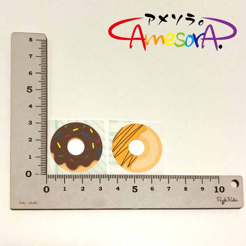 【オリジナル】まんまるドーナツ!フレークシール