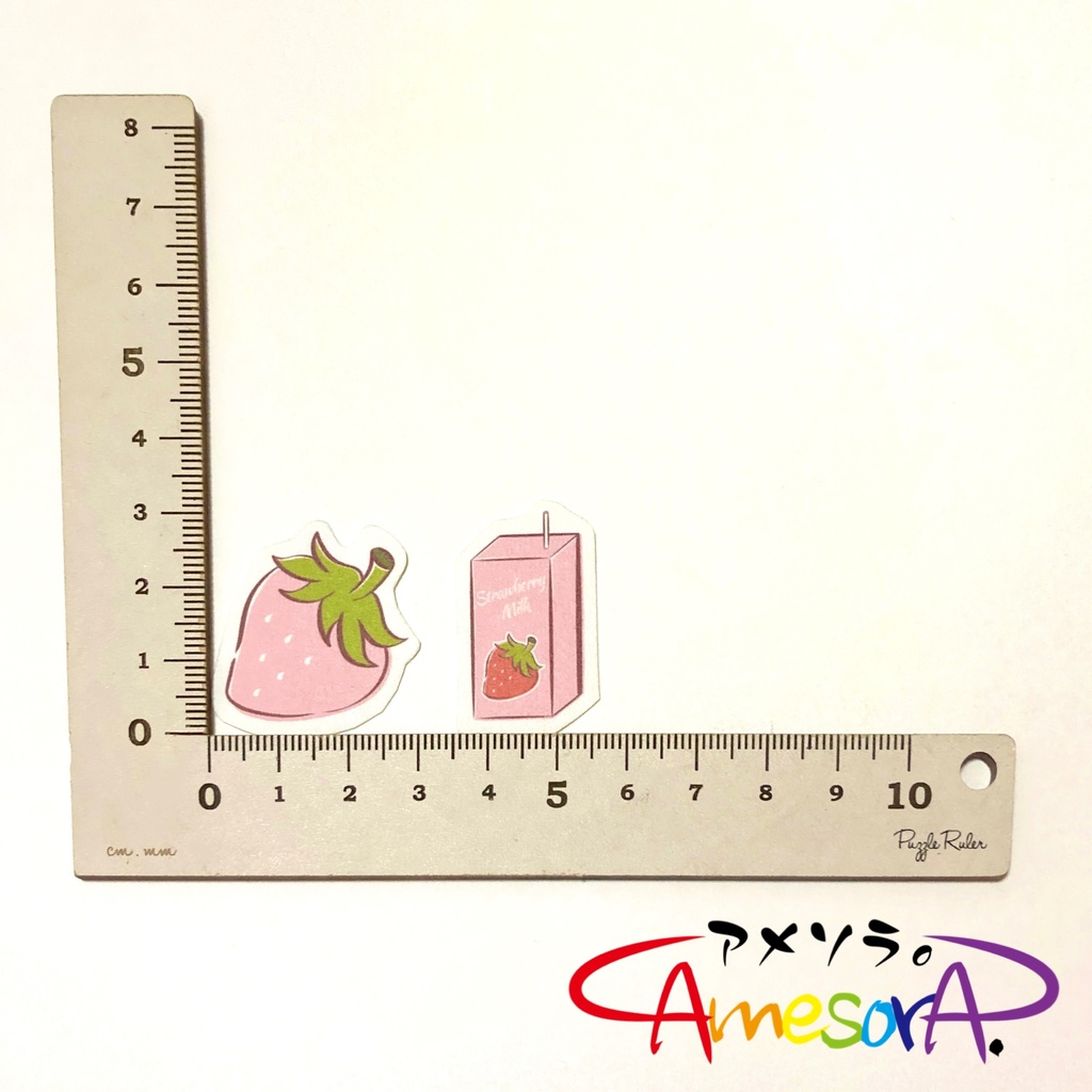 【オリジナル】いちごづくし。フレークシール