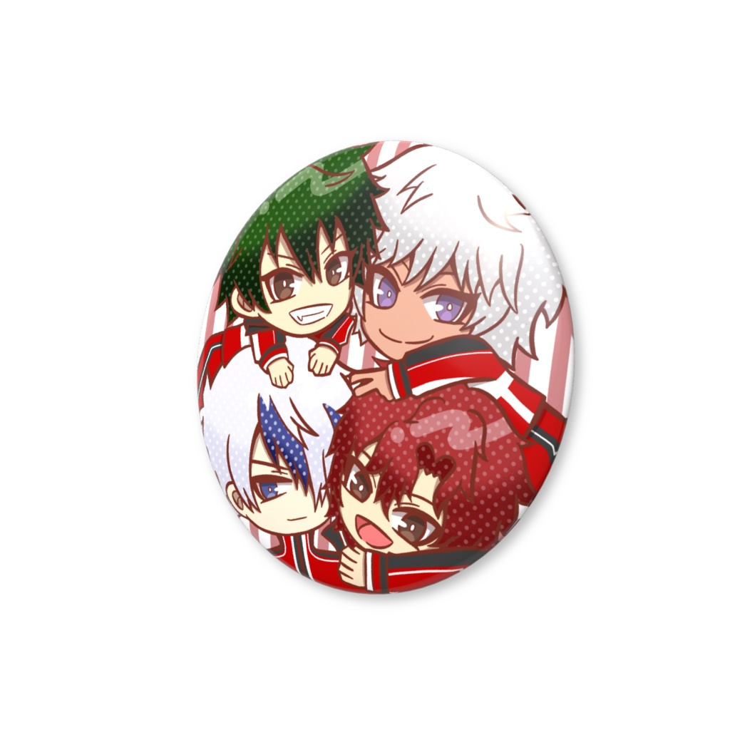 【リョガ種+月寿】缶バッジ