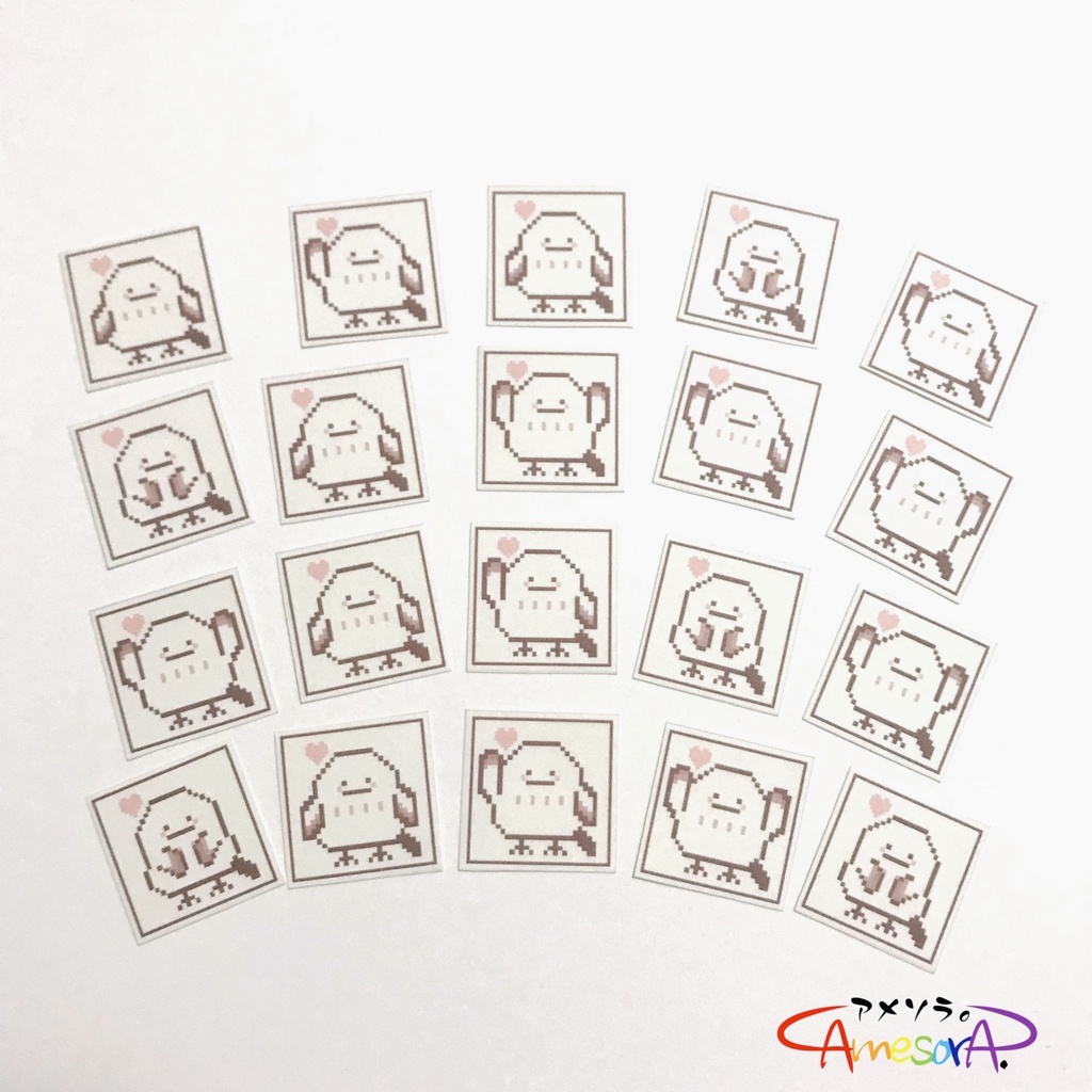 【オリジナル】ミニミニシール
