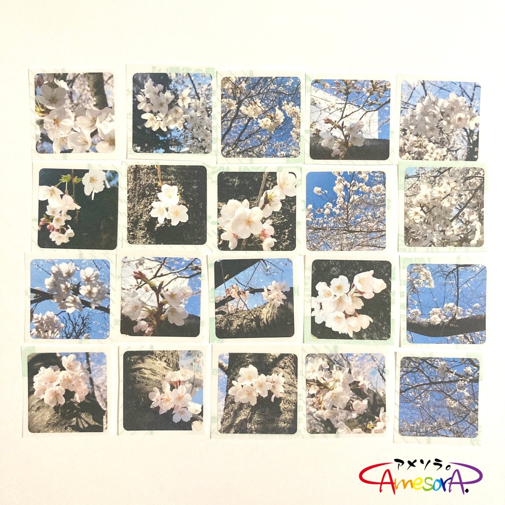 フレークシール「桜の国。」