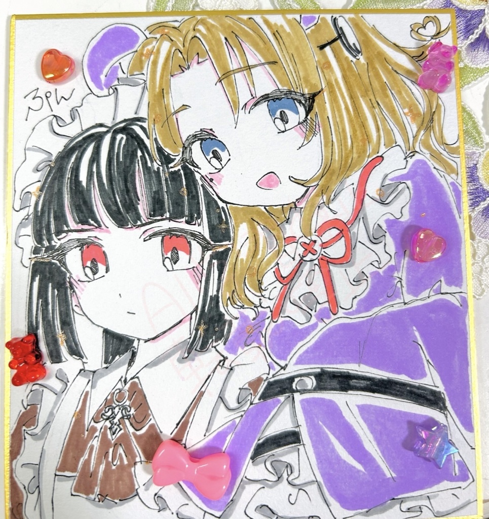 色紙　良ロジャ