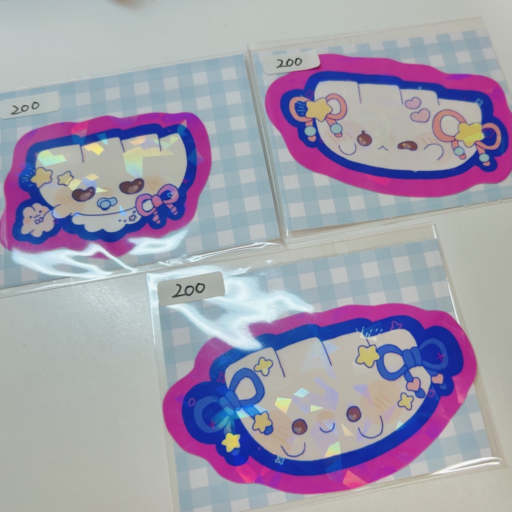 餃子ちゃん・肉まんちゃんステッカー