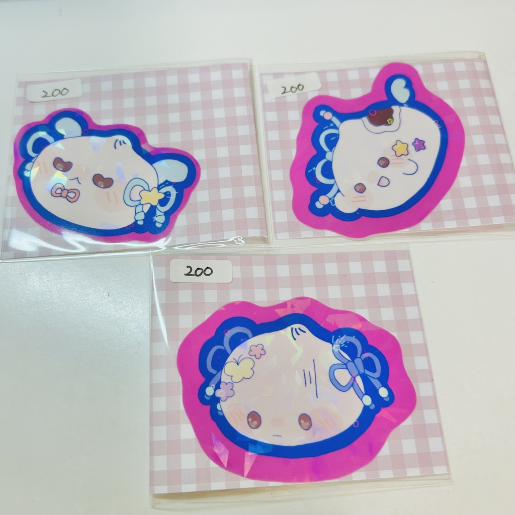 餃子ちゃん・肉まんちゃんステッカー