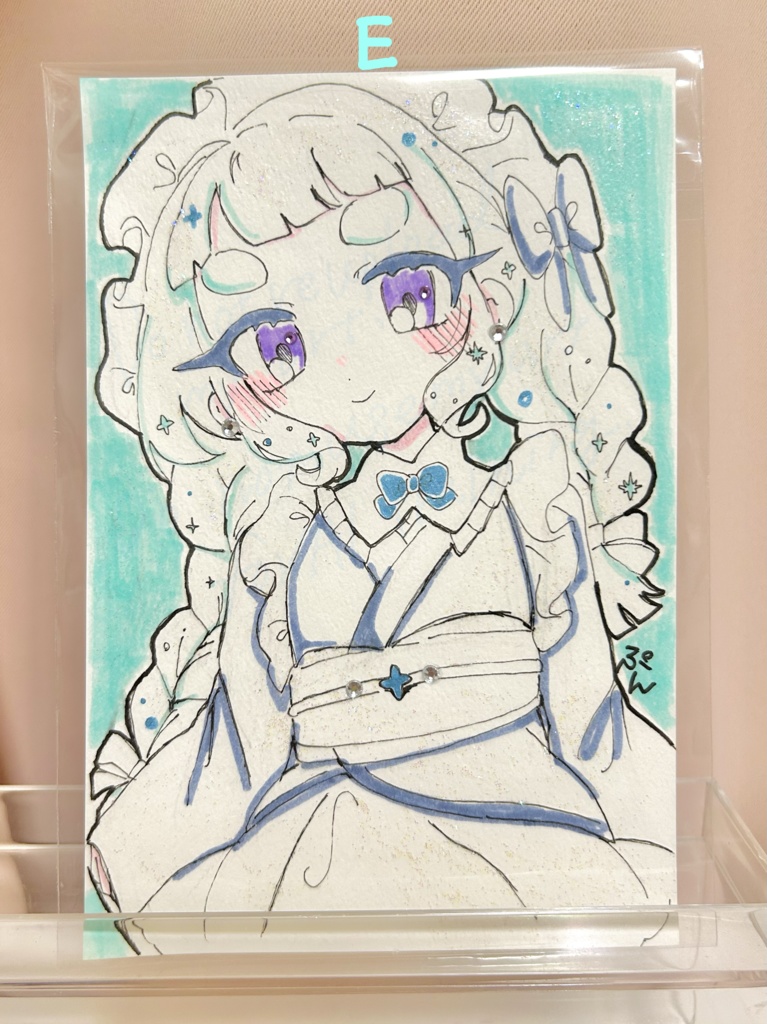 ハガキサイズ原画