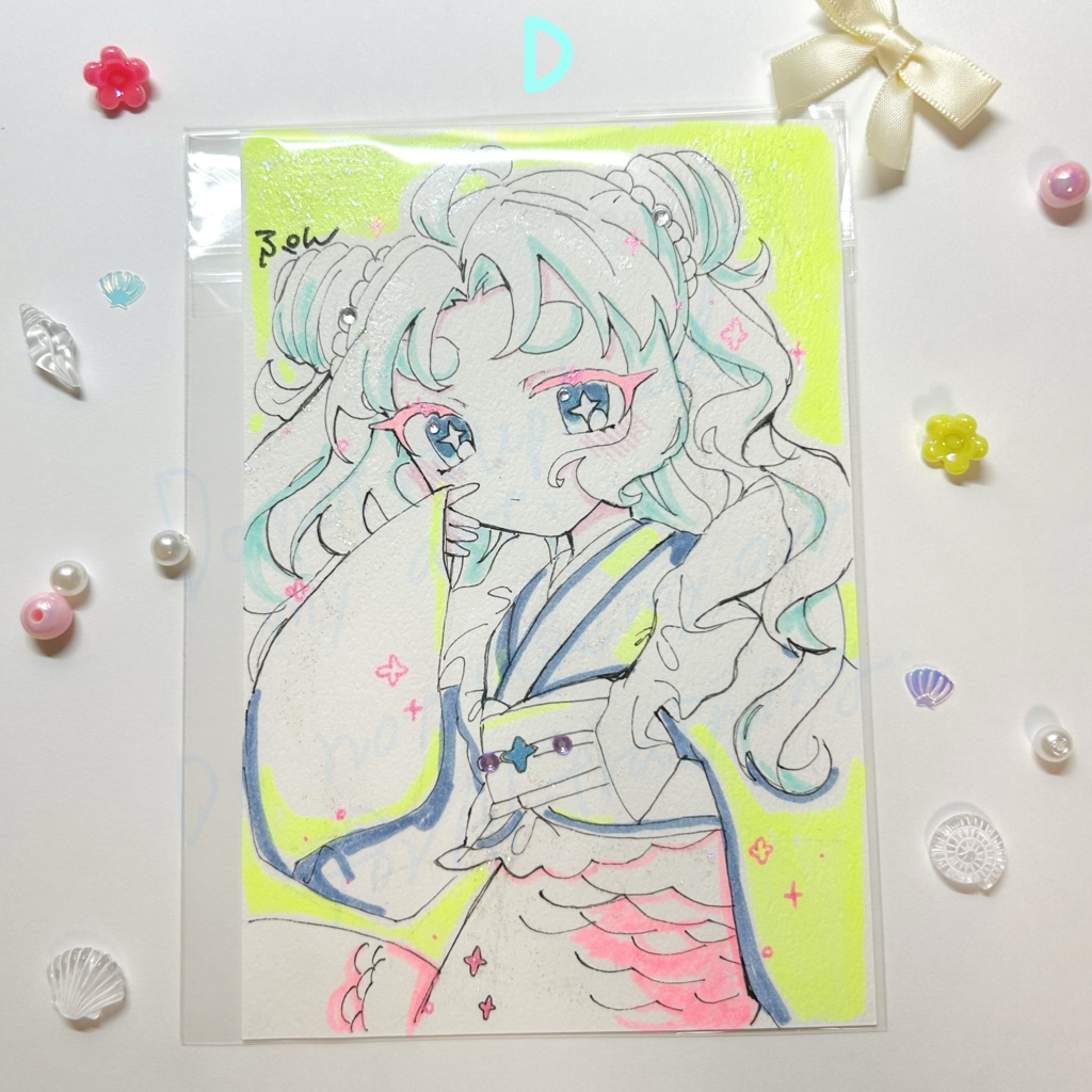 ハガキサイズ原画