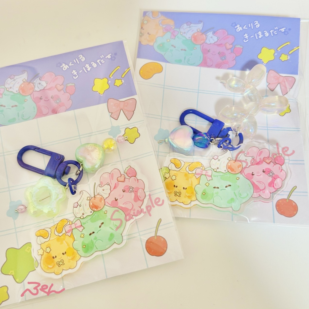 ゼリーちゃんのお友達アクキー