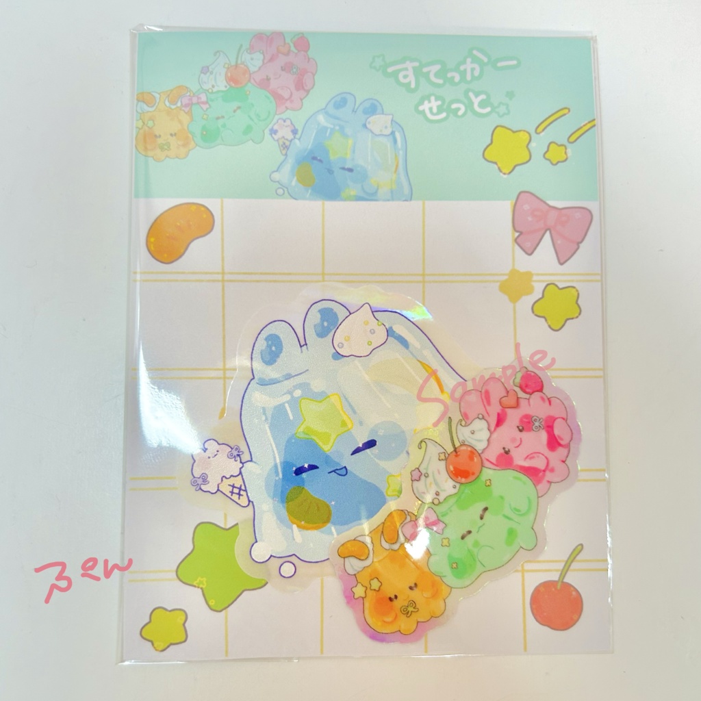 ゼリーちゃんステッカーセット