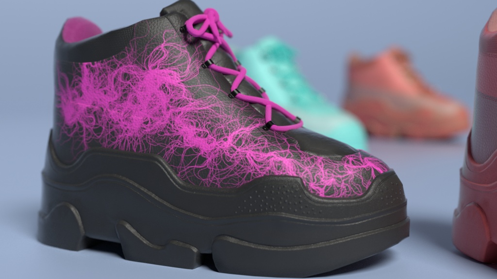 Stylish platform sneakers