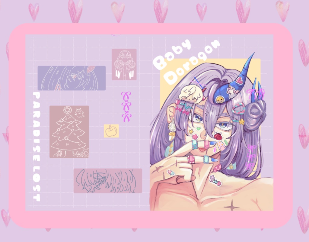 カミギン クリアファイル