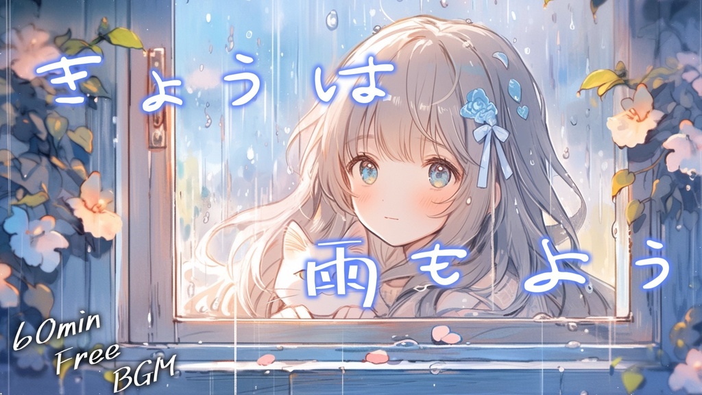 【フリーBGM】きょうは雨もよう【ｍｐ3】