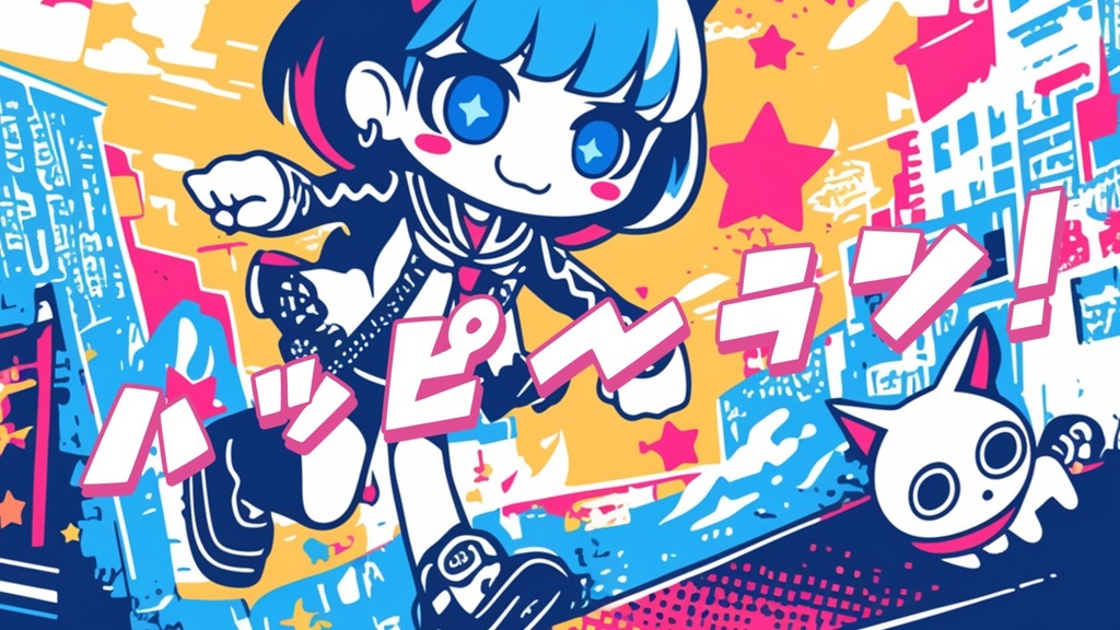 【フリーBGM】ハッピーラン！【ｍｐ３】