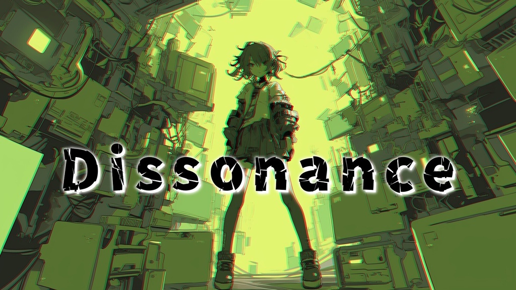【フリーBGM】Dissonance (feat. ナツメイツキ)【ｍｐ３】