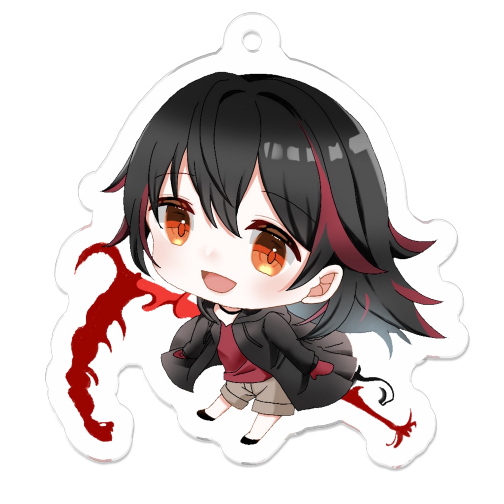 死神セラ　アクリルキーホルダー　昼の姿ver