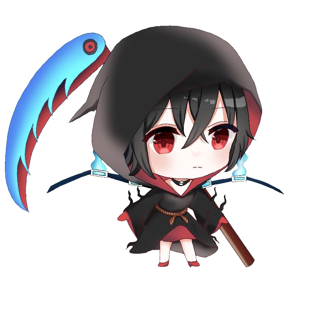 死神セラ アクリルキーホルダー 夜の姿ver