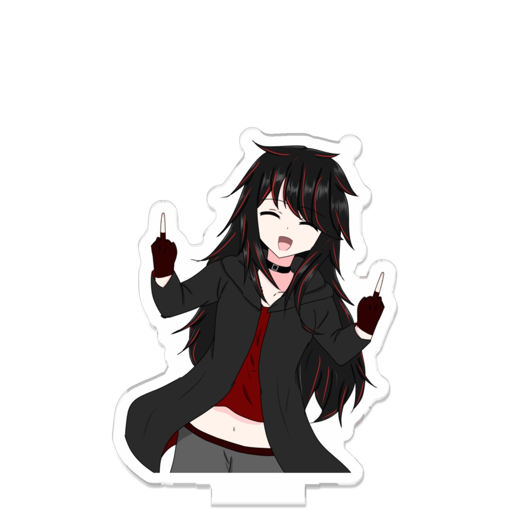 死神セラ 中指アクリルスタンド