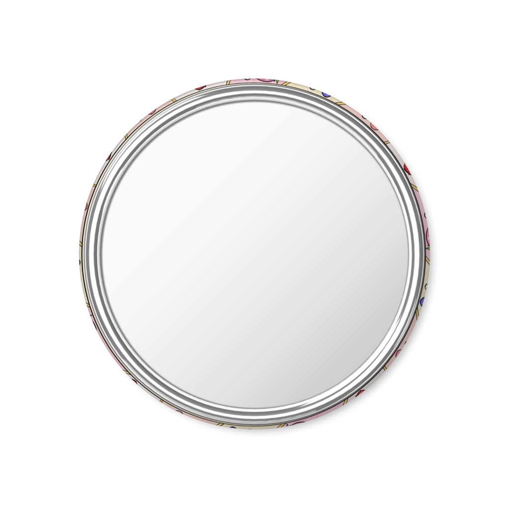 紫桃ぽりん 缶ミラー 56mm