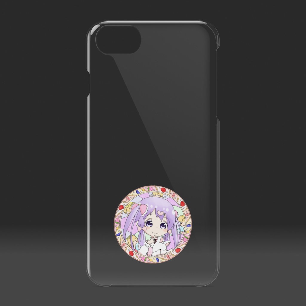 紫桃ぽりん iPhoneクリアケース