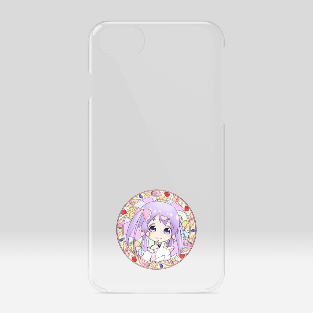 紫桃ぽりん iPhoneクリアケース