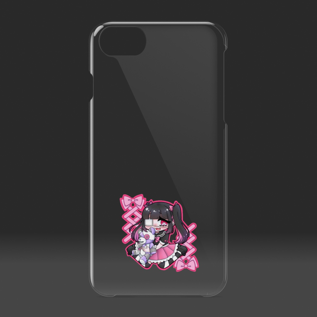 クマだいすき iPhoneクリアケース