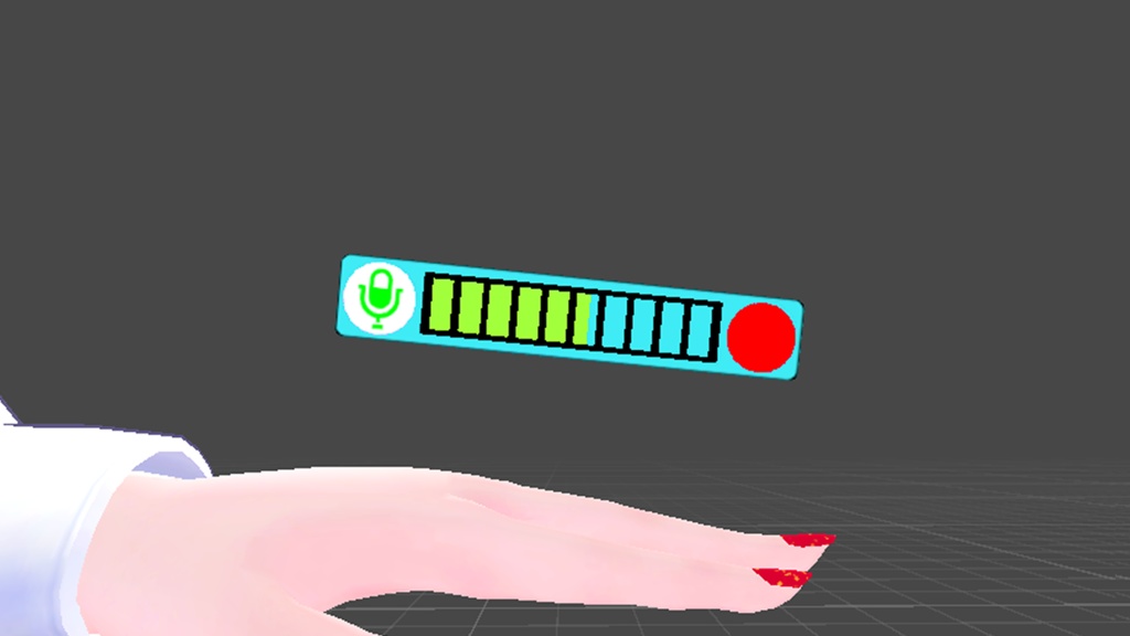 【VRChat想定】ミュート状態表示プレート【MuteSelf連動, 無料】 #shift_shop