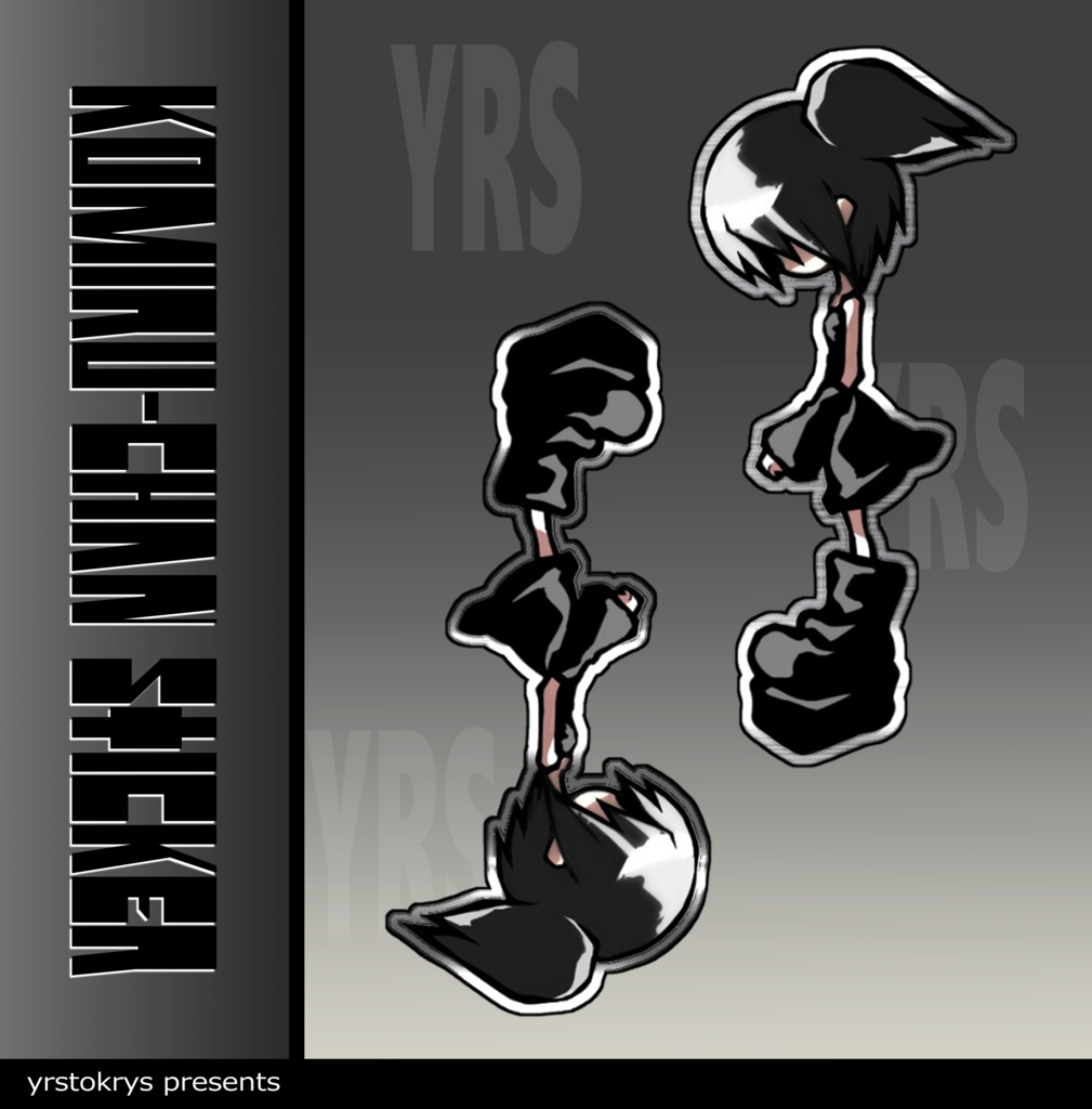 KOMIRU-CHAN STICKER