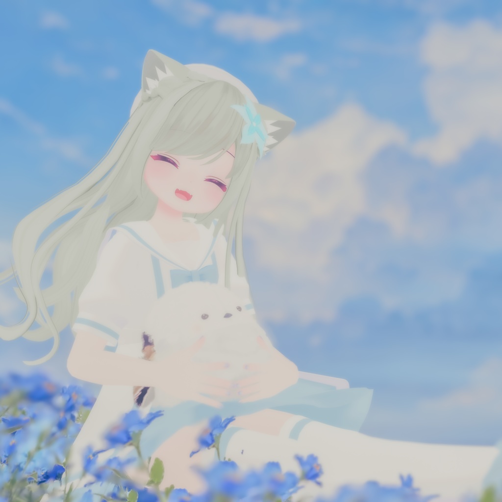 【7アバター対応】セーラーサマーワンピース