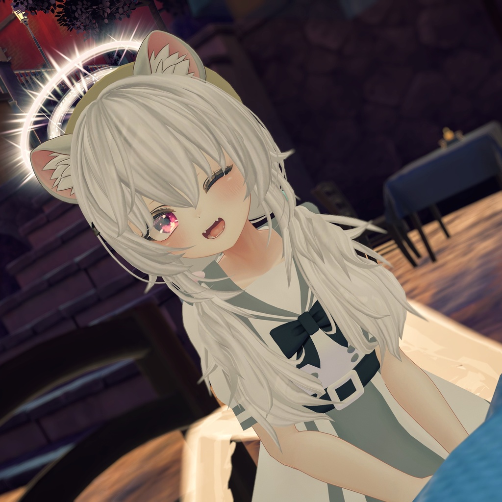 【7アバター対応】セーラーサマーワンピース