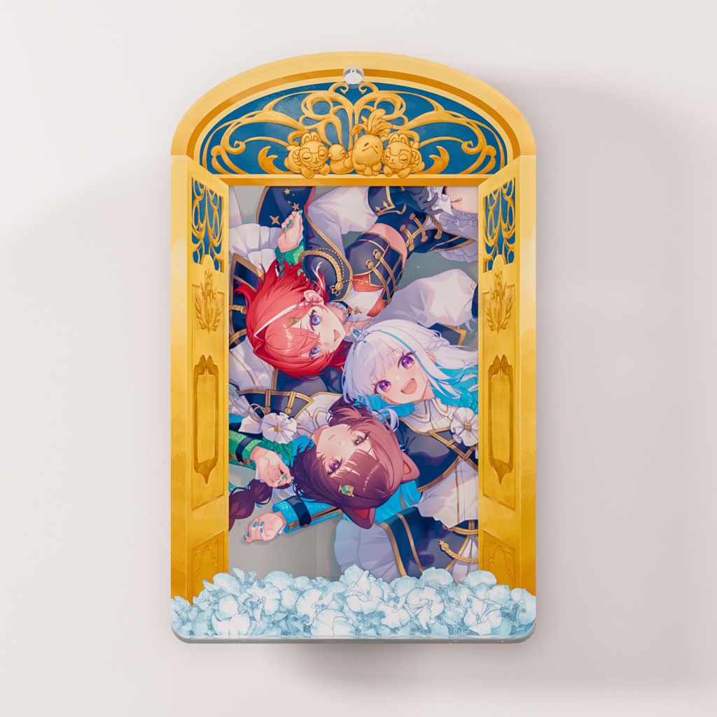 【非公式】さんばか フォトフレームアクキー・クリアカードセット