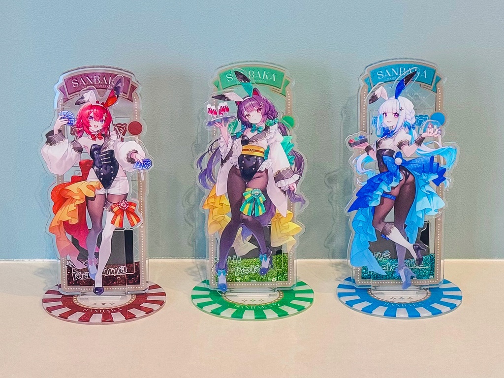 【非公式】さんばか オイルグリッターアクリルスタンド