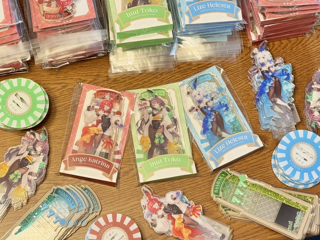 【非公式】さんばか オイルグリッターアクリルスタンド