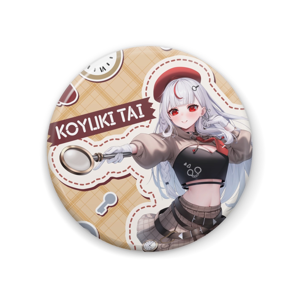 キービジュアル記念グッズ【缶バッジ】