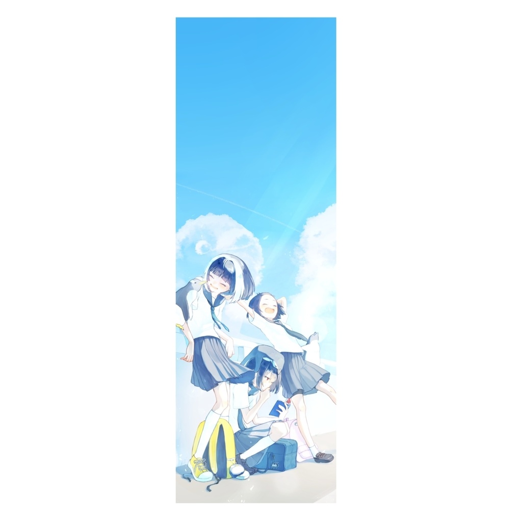 クリアしおり　青空ver.