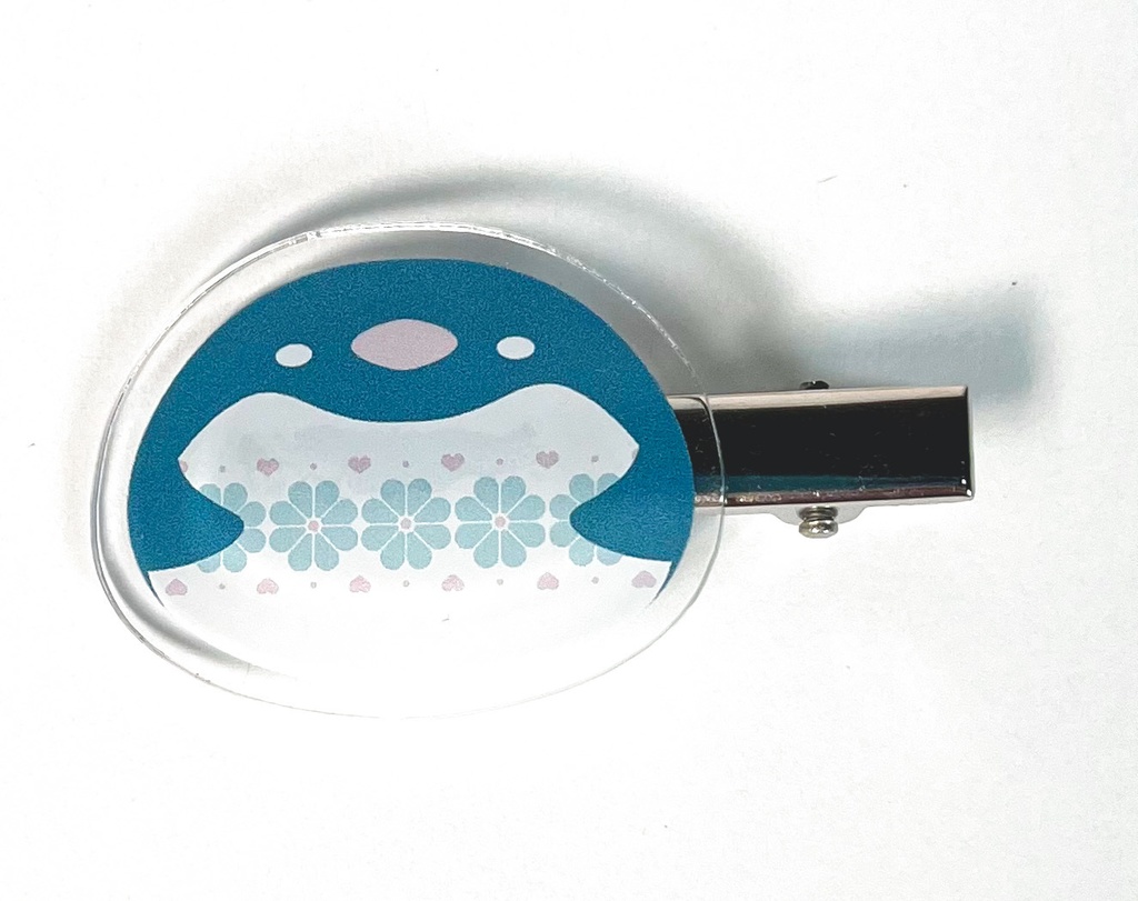 レトロ×ペンギン前髪クリップ【全3種】