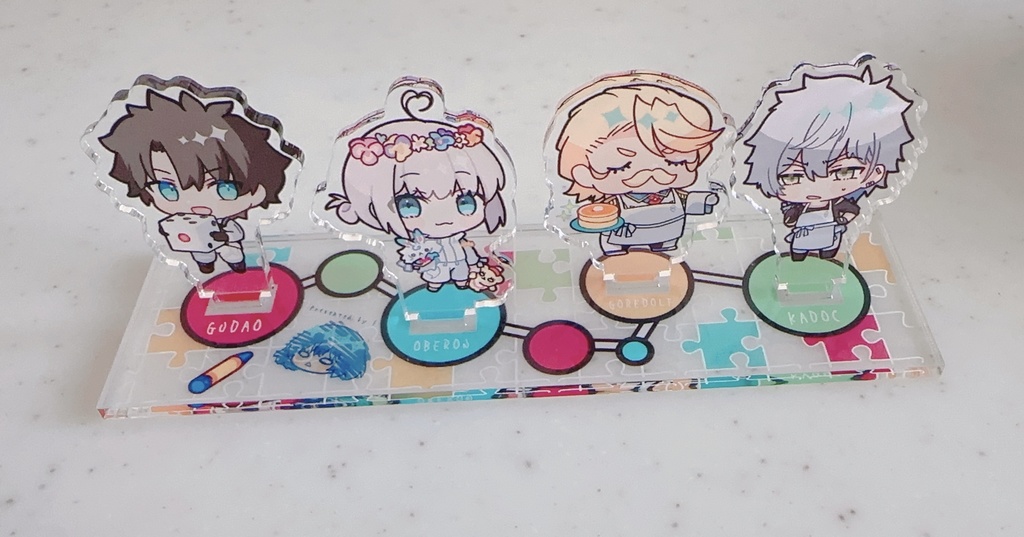 妖精双六アクリルジオラマ