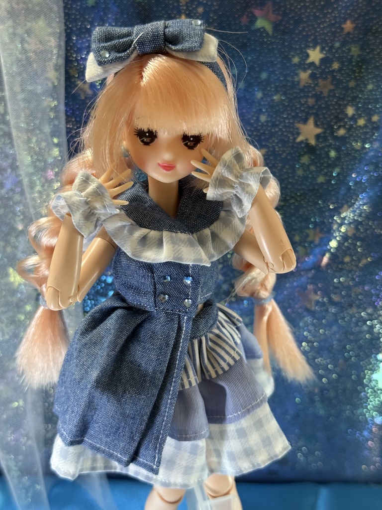 ラストサマーアイドルデニムガーリースカートセット
