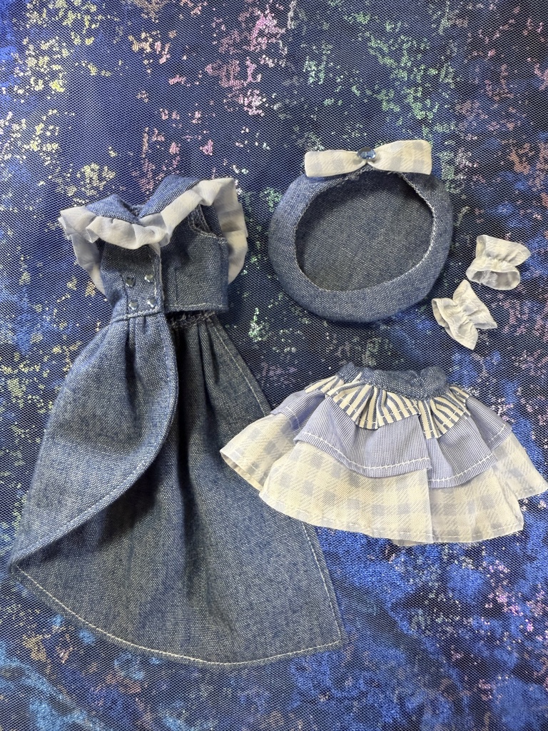 ラストサマーアイドルデニムクールスカートセット