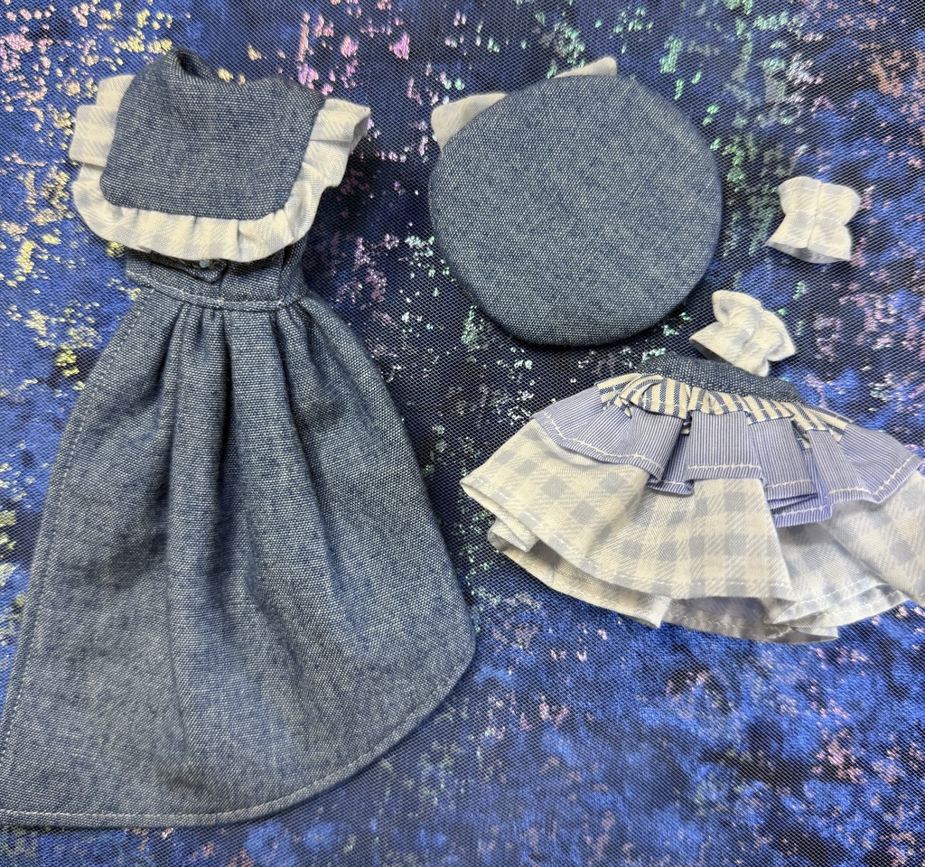 ラストサマーアイドルデニムクールスカートセット