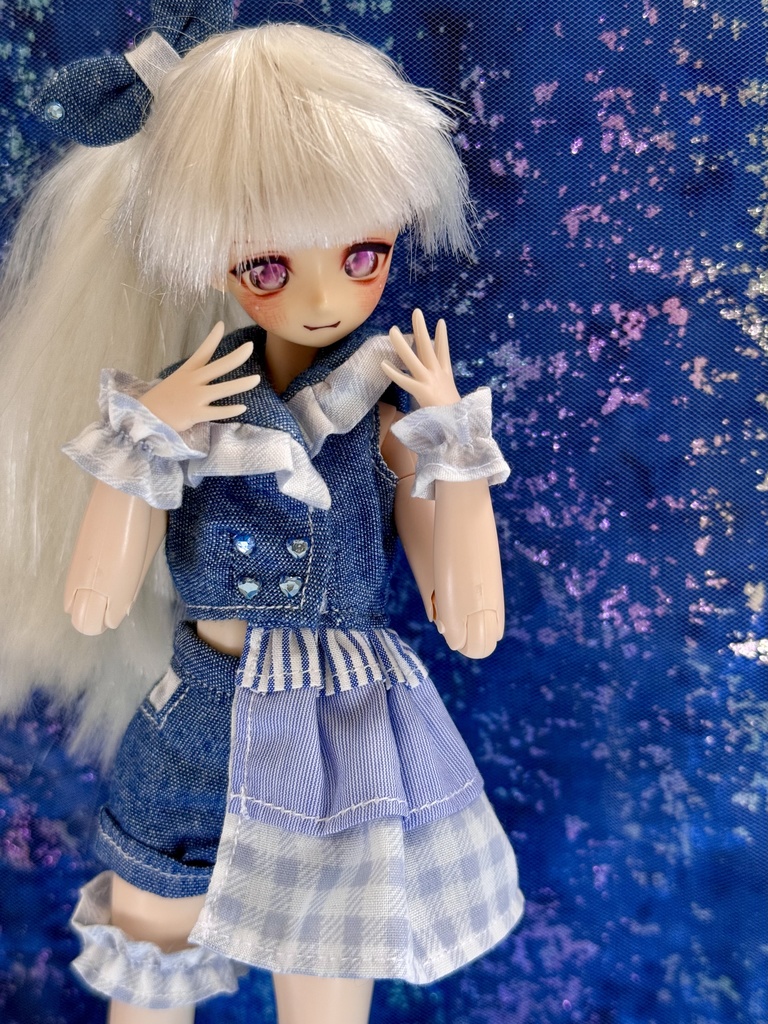 ラストサマーアイドルデニムショートパンツセット