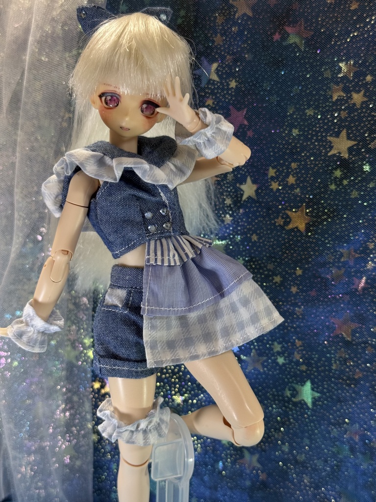 ラストサマーアイドルデニムショートパンツセット