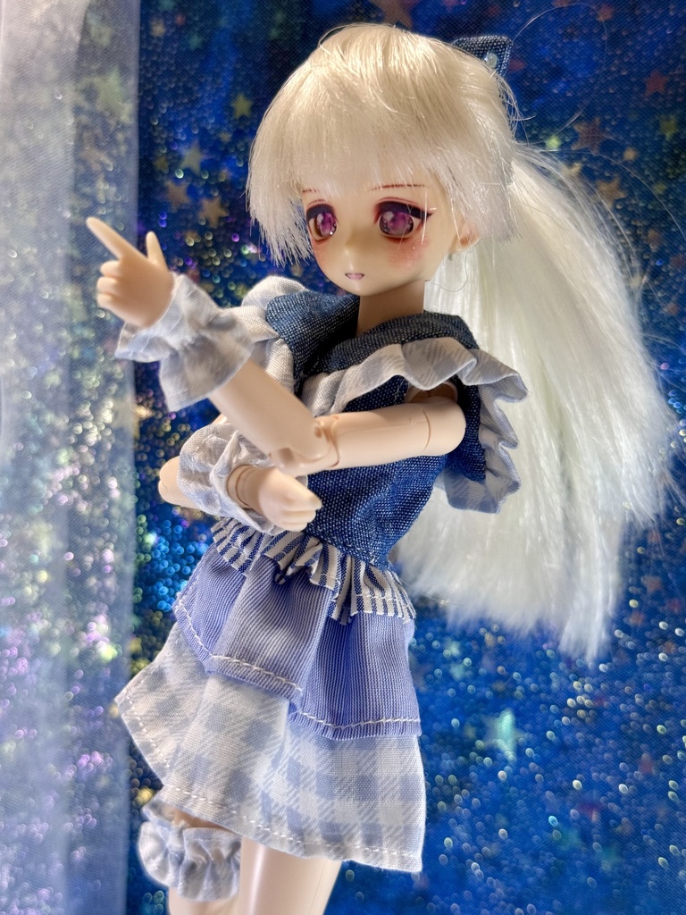 ラストサマーアイドルデニムショートパンツセット