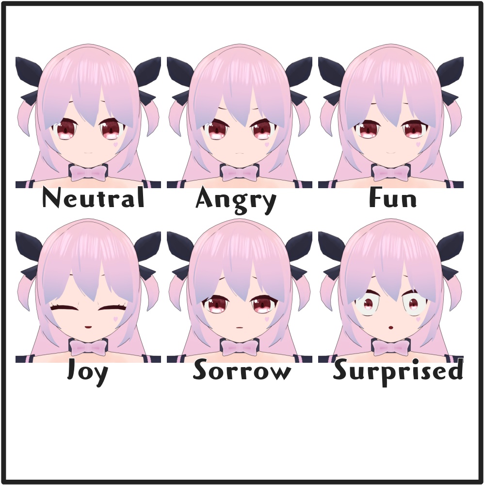 【VRM/オリジナル3Dモデル】ルピナ