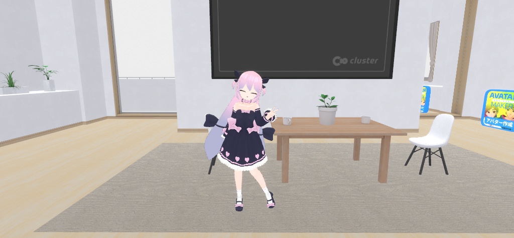 【VRM/オリジナル3Dモデル】ルピナ