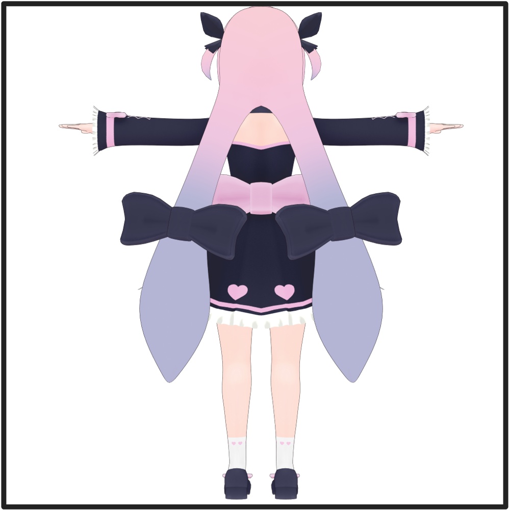 【VRM/オリジナル3Dモデル】ルピナ