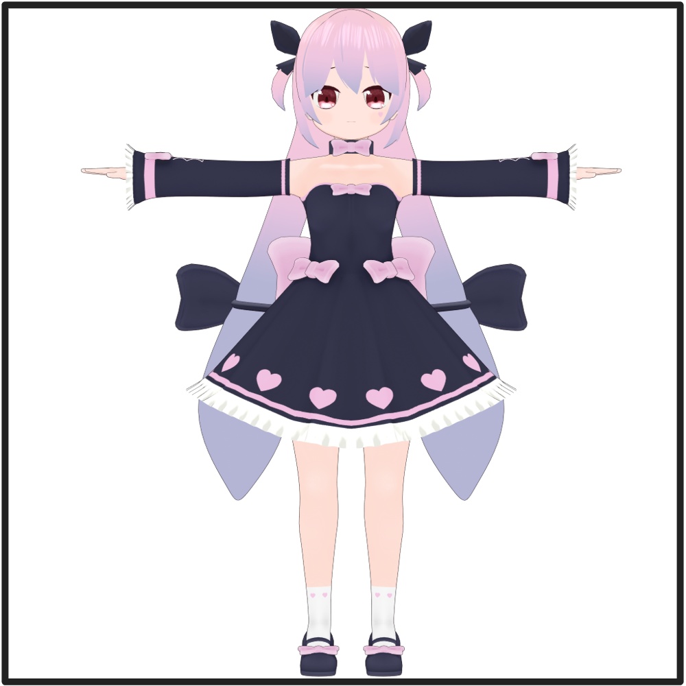 【VRM/オリジナル3Dモデル】ルピナ