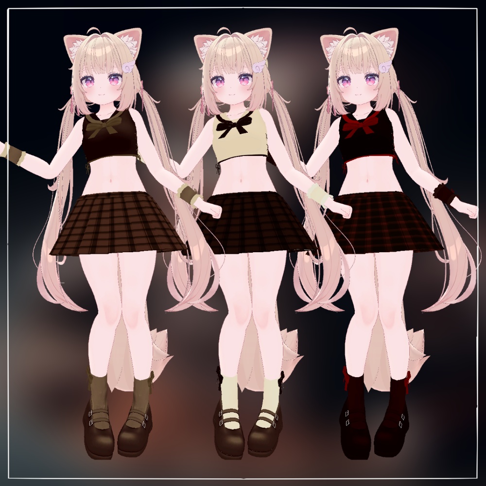 【3D衣装】チョコセーラー ChocoSailor【シフォン対応】