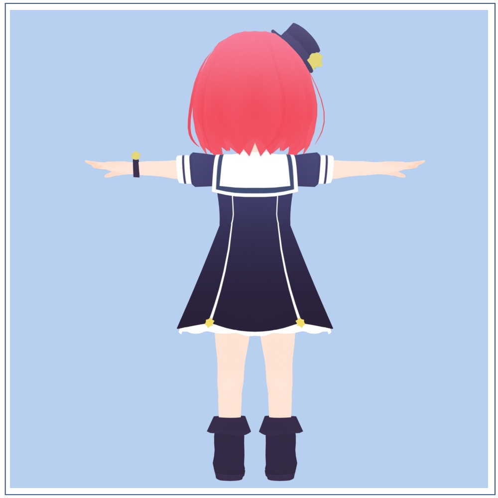 【オリジナル3Dモデル】コンフェイト-Confeito-