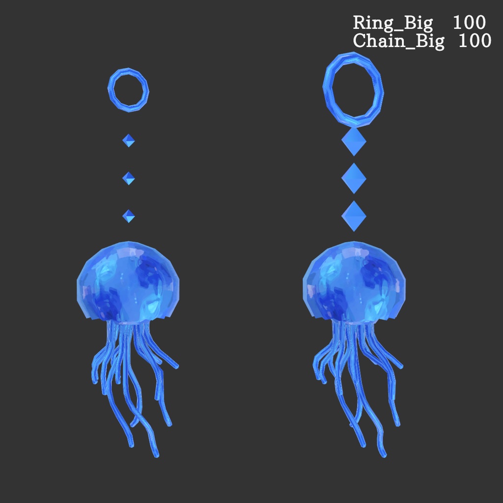 クラゲイヤリング Kurage earring