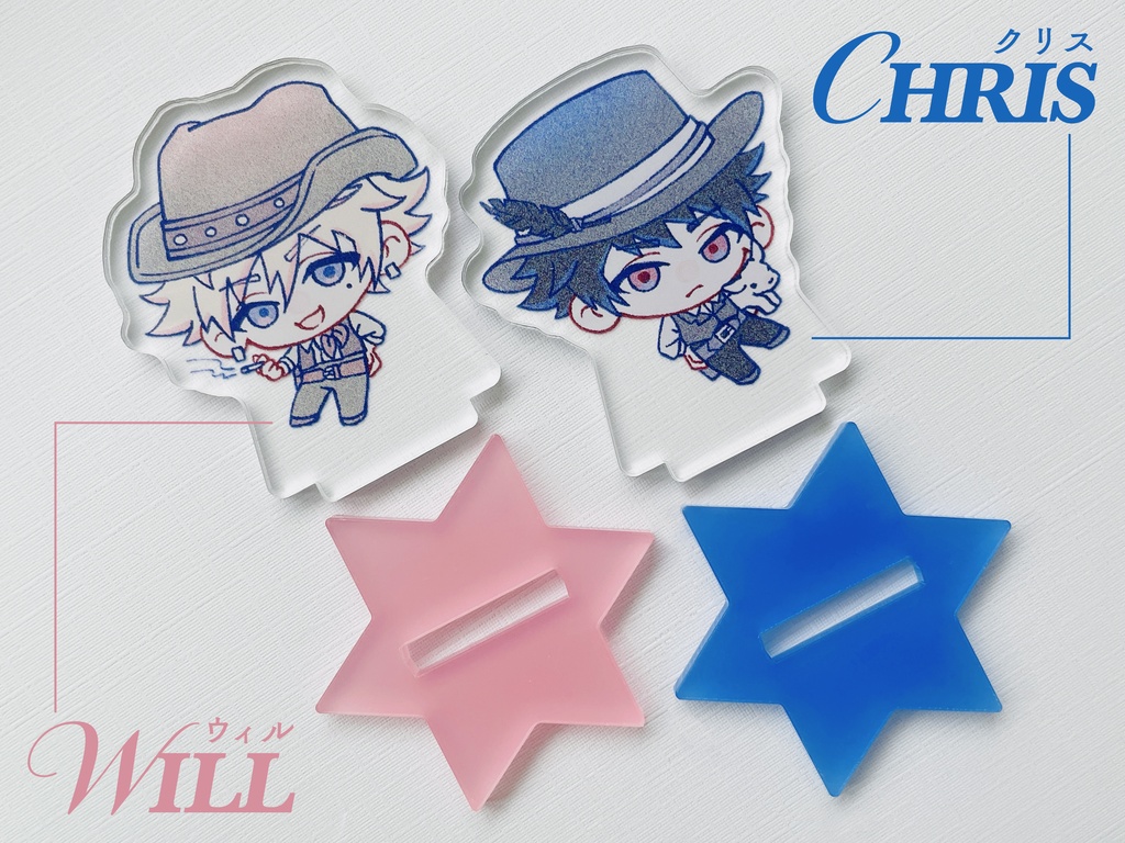 ACRYLIC STAND 「WILL」「CHRIS」